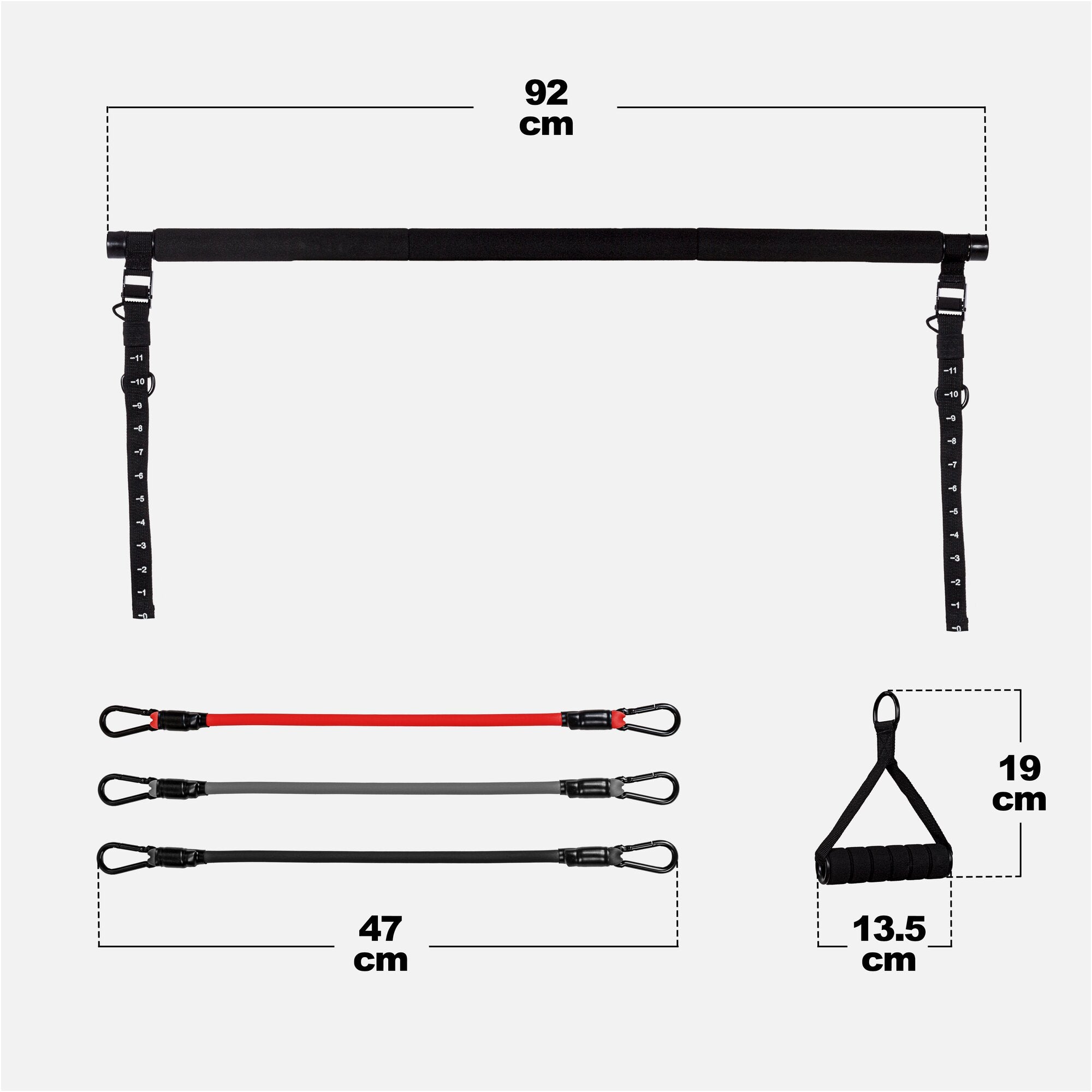 gyronetics-e-series-pilates-set-mit-stange-3-b-nder-23-kg image 6