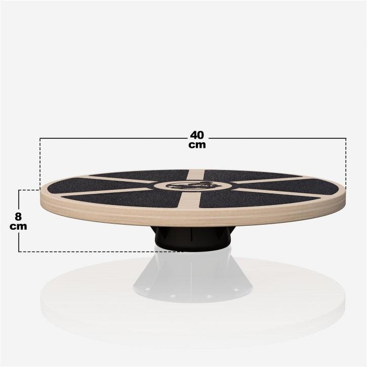 gyronetics-e-series-balance-board-holz-40-cm-rutschfest-180-kg image 5