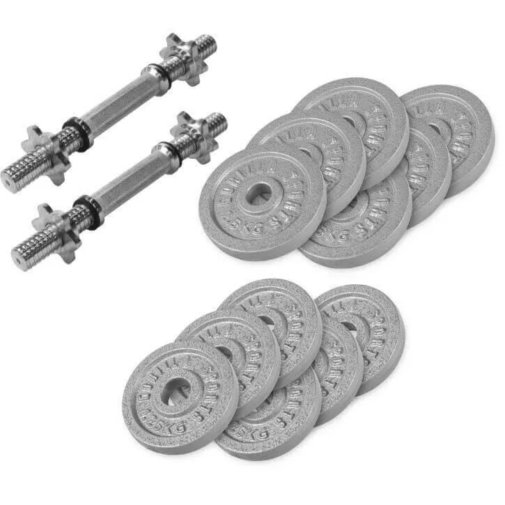 gyronetics-e-series-kurzhantel-set-gusseisen-27-5-kg image 1