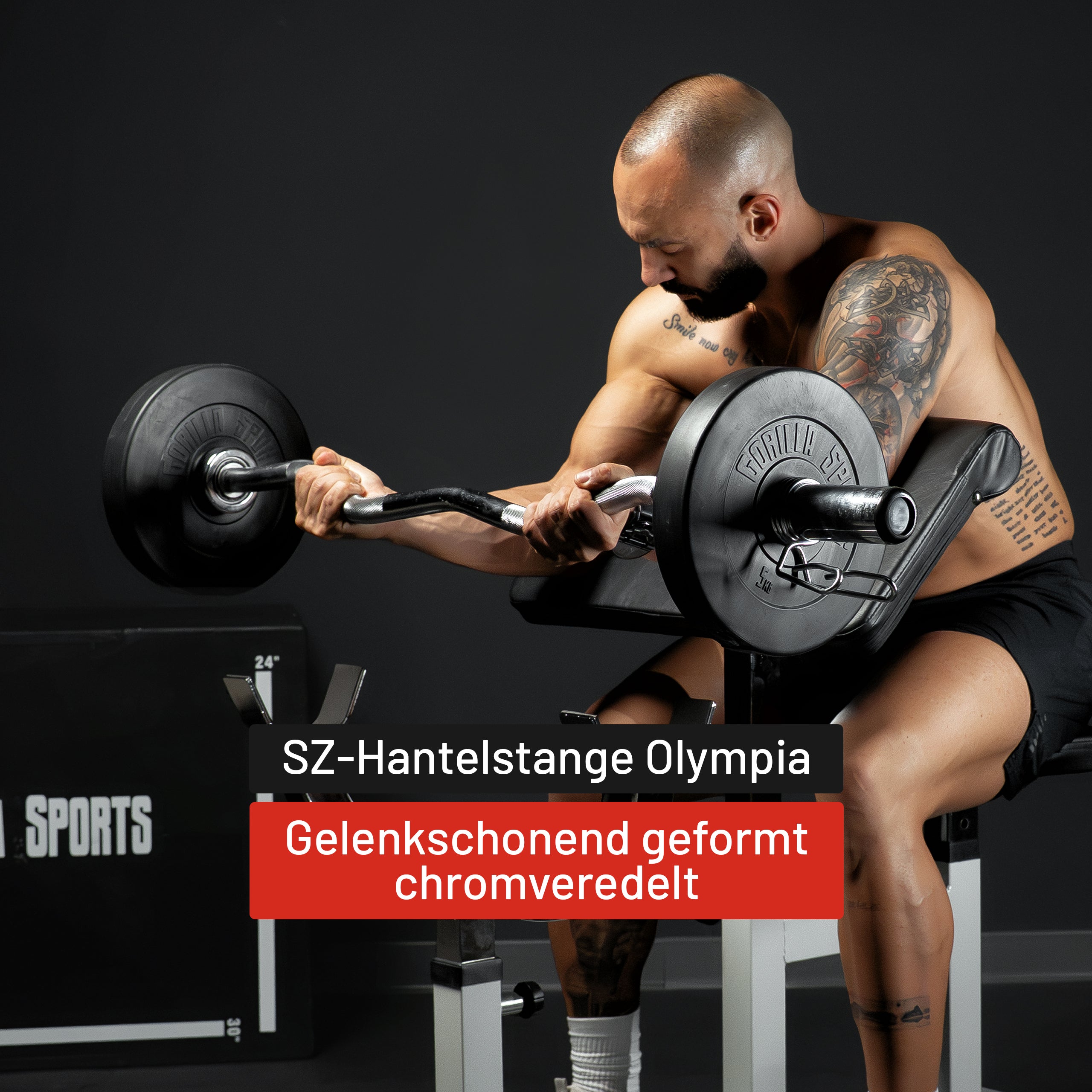 gyronetics-e-series-sz-hantelstange-olympia-120-cm-chrom image 4