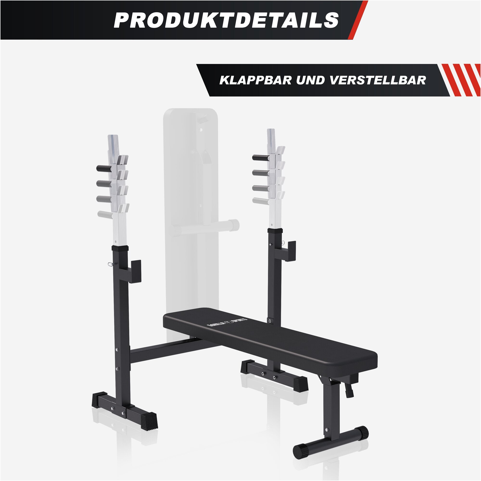 gyronetics-e-series-hantelbank-mit-ablage-set-70-kg image 4
