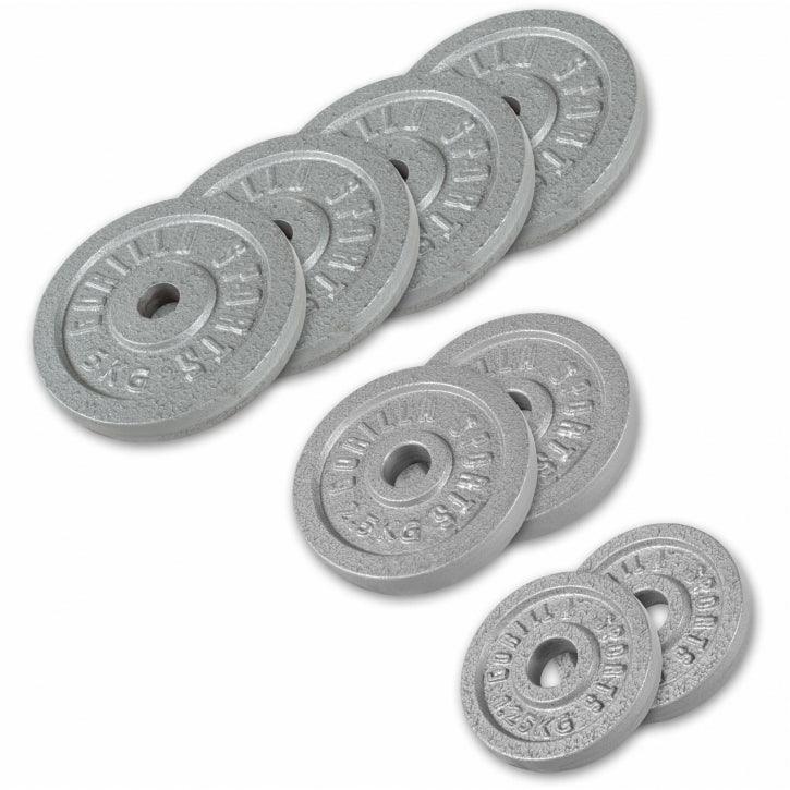 gyronetics-e-series-hantelscheiben-set-gusseisen-77-5-kg-mit-st-nder image 8