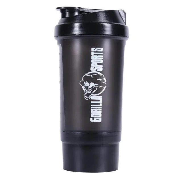 gyronetics-e-series-protein-shaker-pulverfach-500-ml-schwarz image 1