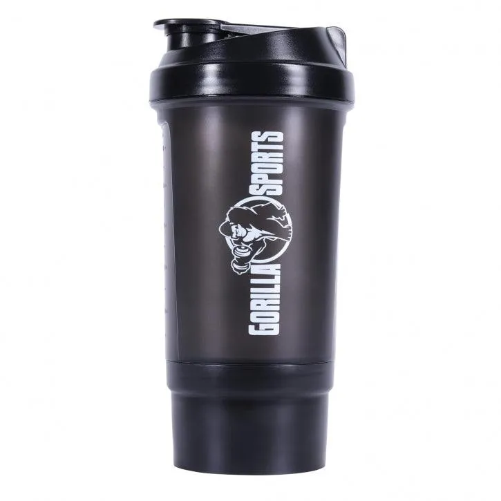 gyronetics-e-series-protein-shaker-pulverfach-500-ml-schwarz image 1