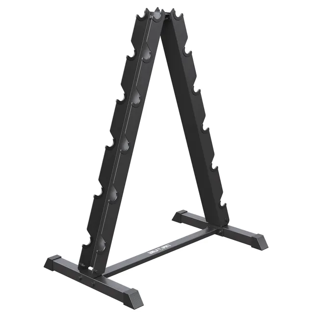 gyronetics-e-series-kurzhantelst-nder-schwarz-300-kg-12-ablagen image 1