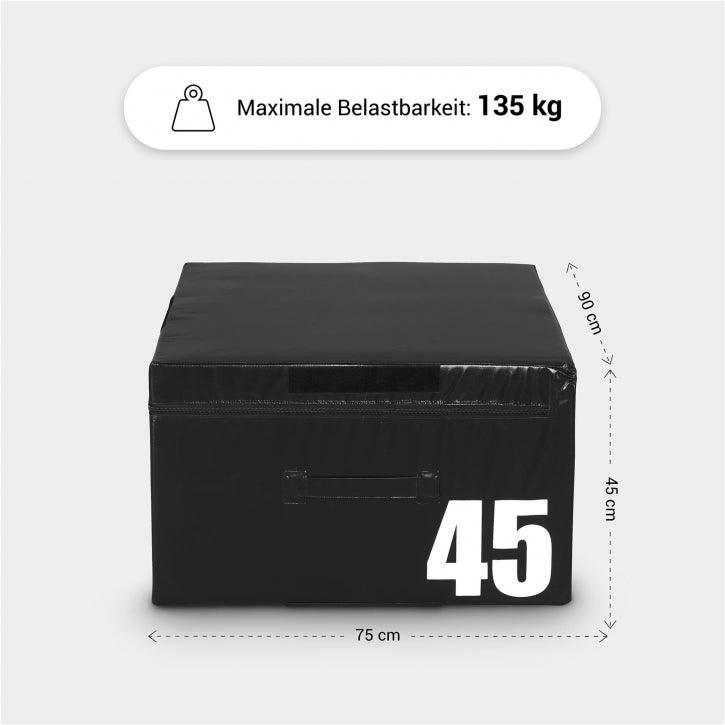 gyronetics-e-series-plyo-box-soft-jump-box-klett-30-cm-schwarz image 8