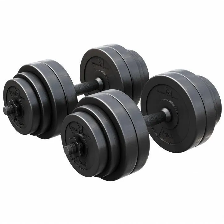 gyronetics-e-series-kurzhantel-set-kunststoff-30-kg-25-mm image 1