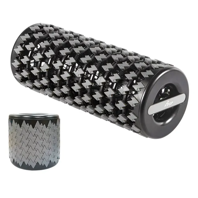 relife-resistance-bands-foam-roller-massage-pink image 1