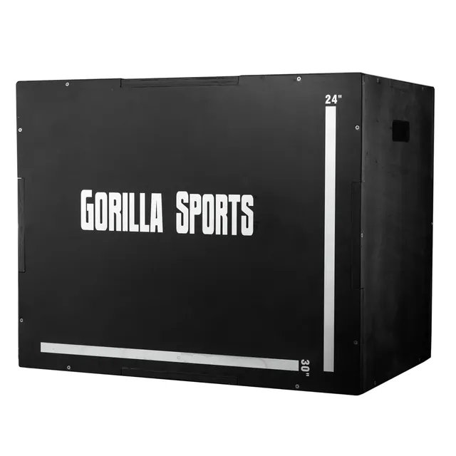 gorilla-sports-e-series-plyobox-schwarz-holz-3-in-1 image 1