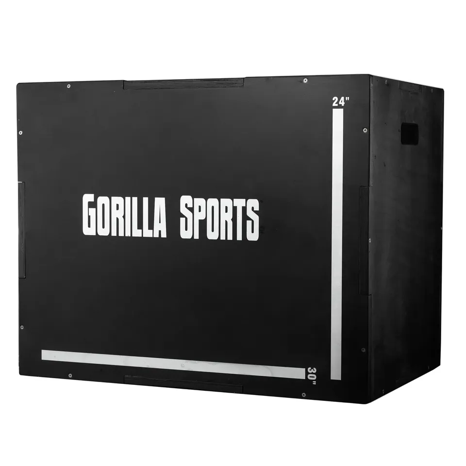 gorilla-sports-e-series-plyobox-schwarz-holz-3-in-1 image 1
