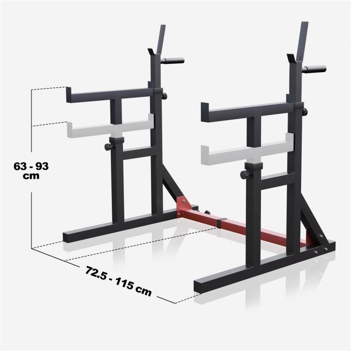 gyronetics-e-series-squat-rack-verstellbar-300-kg-kniebeugenst-nder image 4