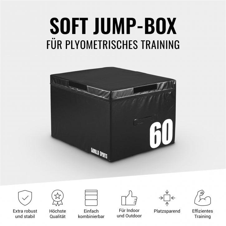 gyronetics-e-series-plyo-box-soft-jump-box-klett-30-cm-schwarz image 5