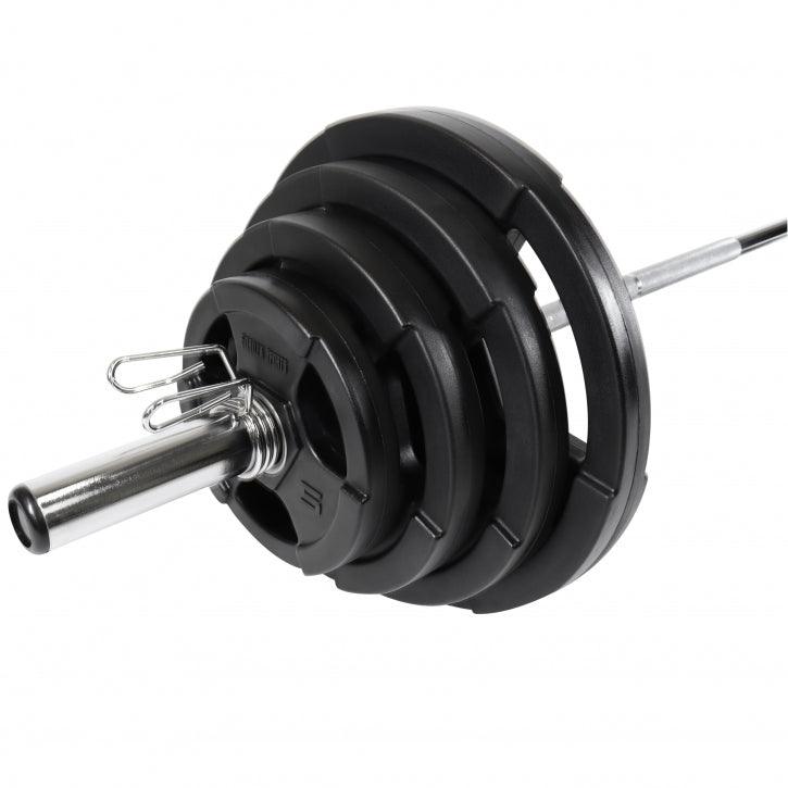 gyronetics-e-series-olympia-langhantelset-130-kg-gripper-kunststoff image 2