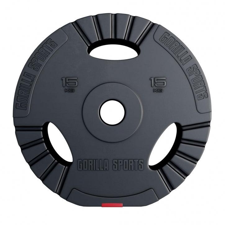 gyronetics-e-series-hantelscheibe-olympia-10-kg-kunststoff-gripper image 6