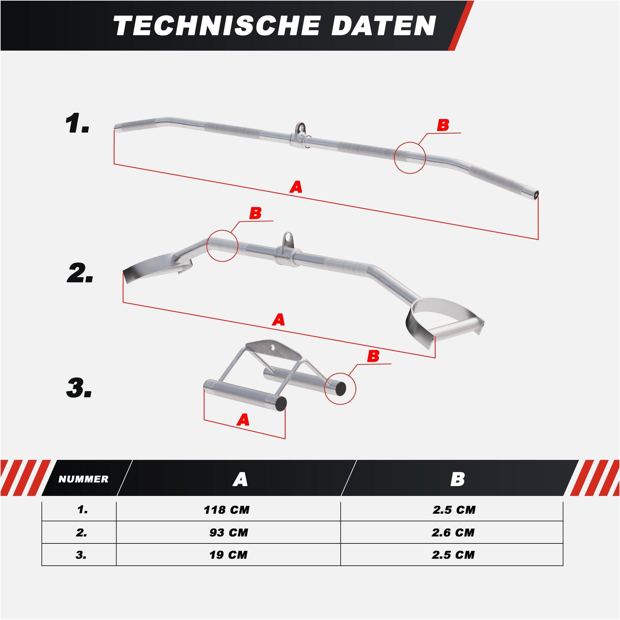 gyronetics-e-series-rudergriff-set-chrom-3-teilig image 4