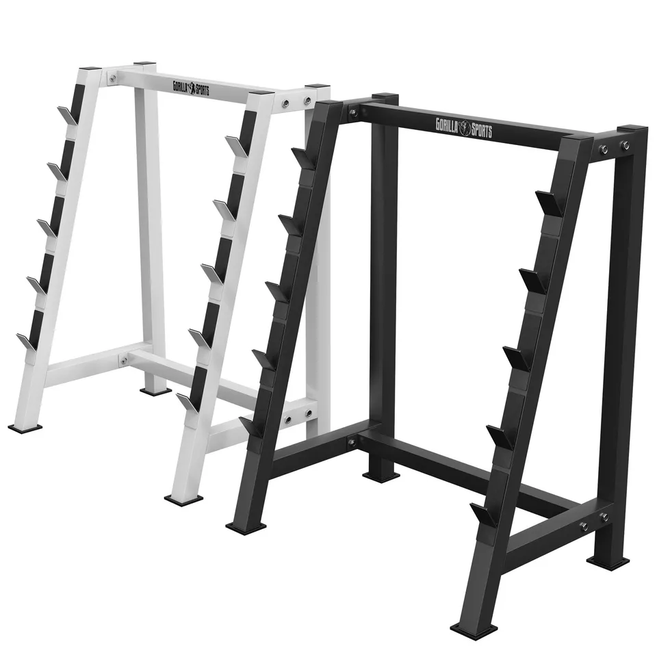 gorilla-sports-e-series-langhantelablage-5-stangen-wei image 1
