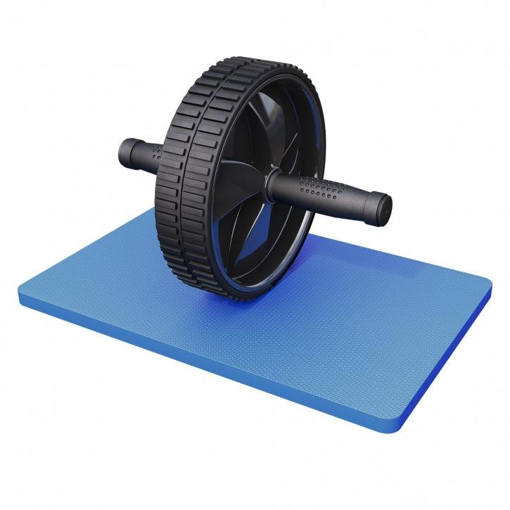 gyronetics-e-series-ab-roller-bauchroller-schwarz-mit-matte image 1