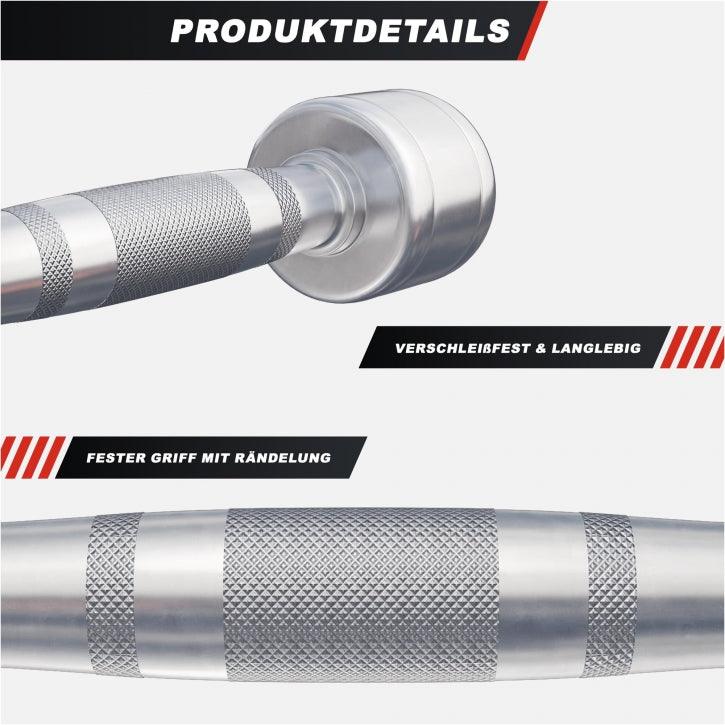 gyronetics-e-series-kurzhantel-chrom-2x1-kg-hantelset image 4