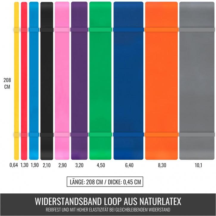 gyronetics-e-series-resistance-band-latex-6-4-mm-1-11-kg image 3