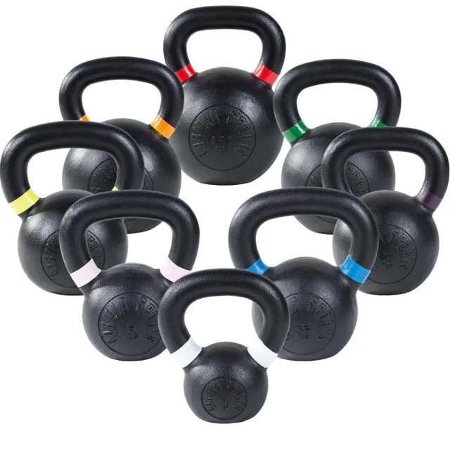 gyronetics-kettlebell-kugelhantel-gusseisen-16-kg-schwarz image 1