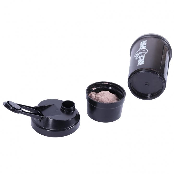 gyronetics-e-series-protein-shaker-pulverfach-500-ml-schwarz image 4