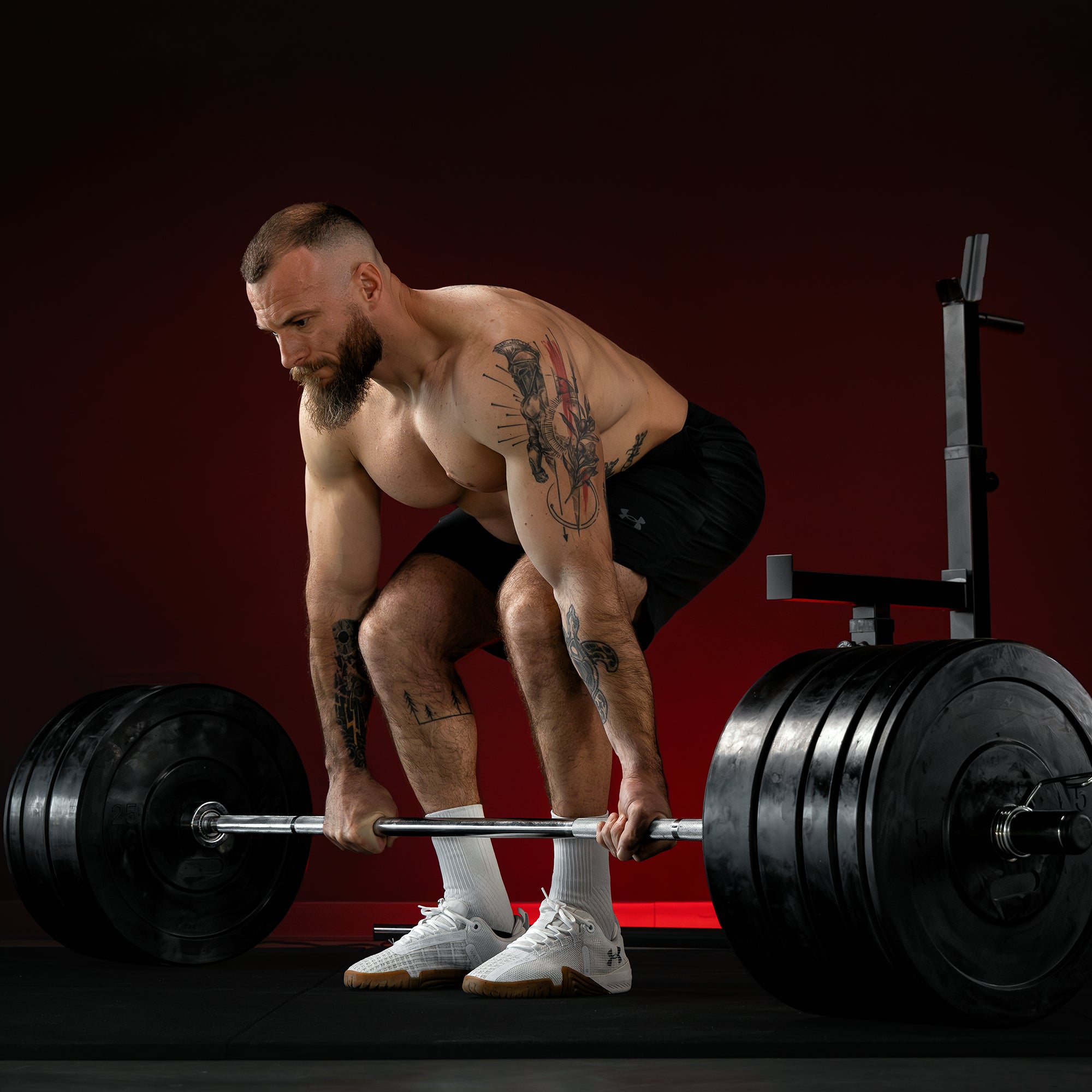 gyronetics-e-series-squat-rack-mit-langhantelset-170-kg image 6