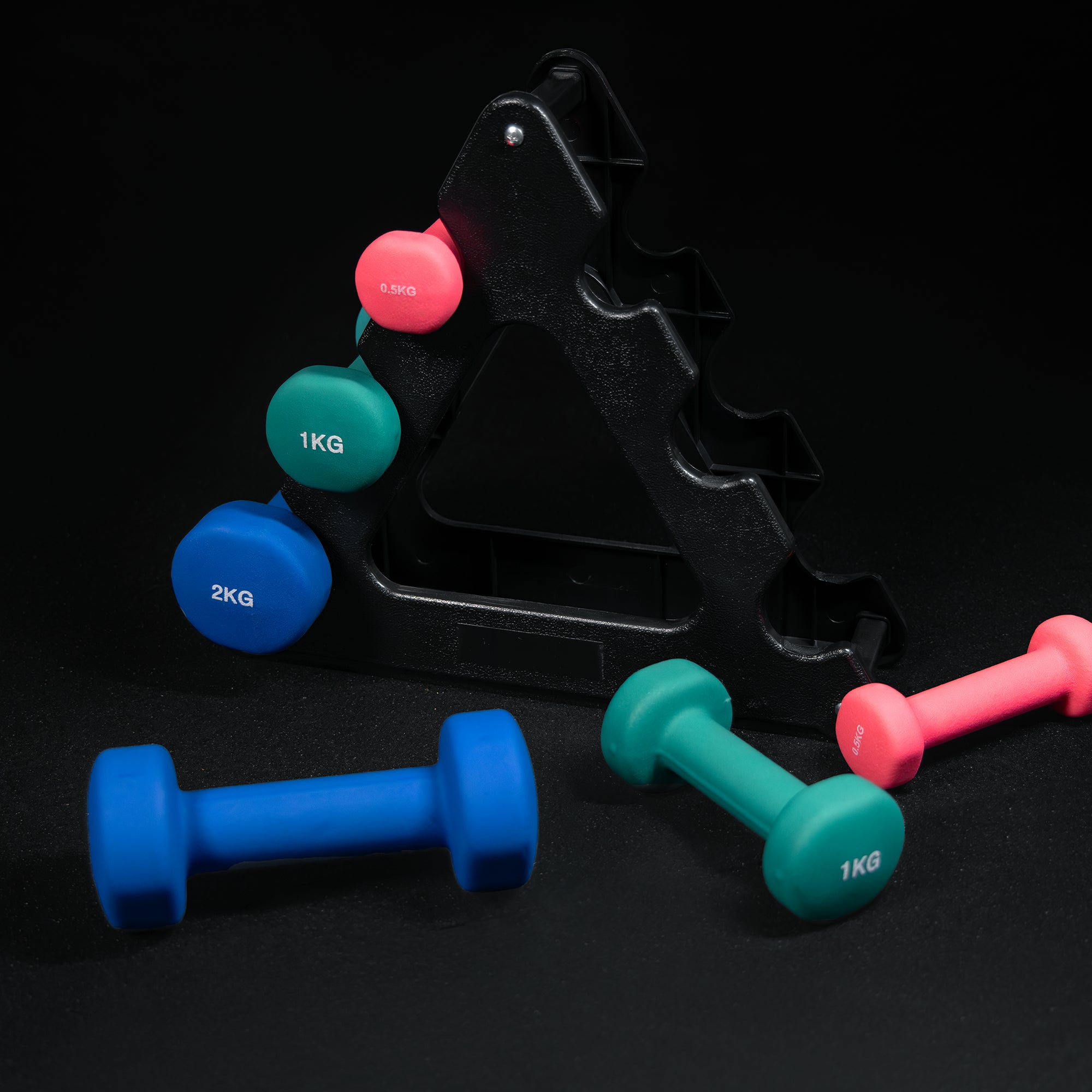 gyronetics-e-series-hantelst-nder-gymnastik-schwarz-6-hanteln image 4