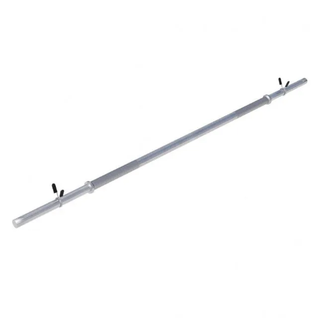 gyronetics-e-series-langhantel-150-cm-chrom-mit-federverschluss image 1