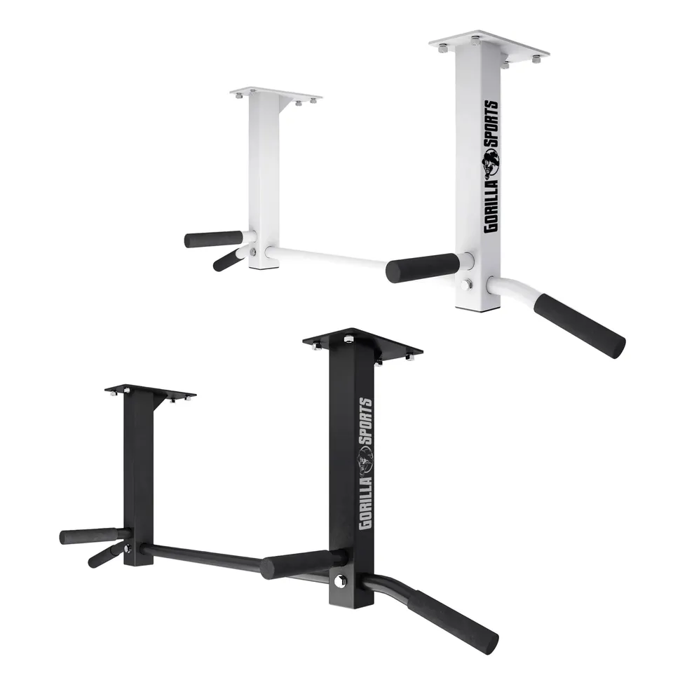gyronetics-e-series-klimmzugstange-decke-schwarz-stahl-350-kg image 1