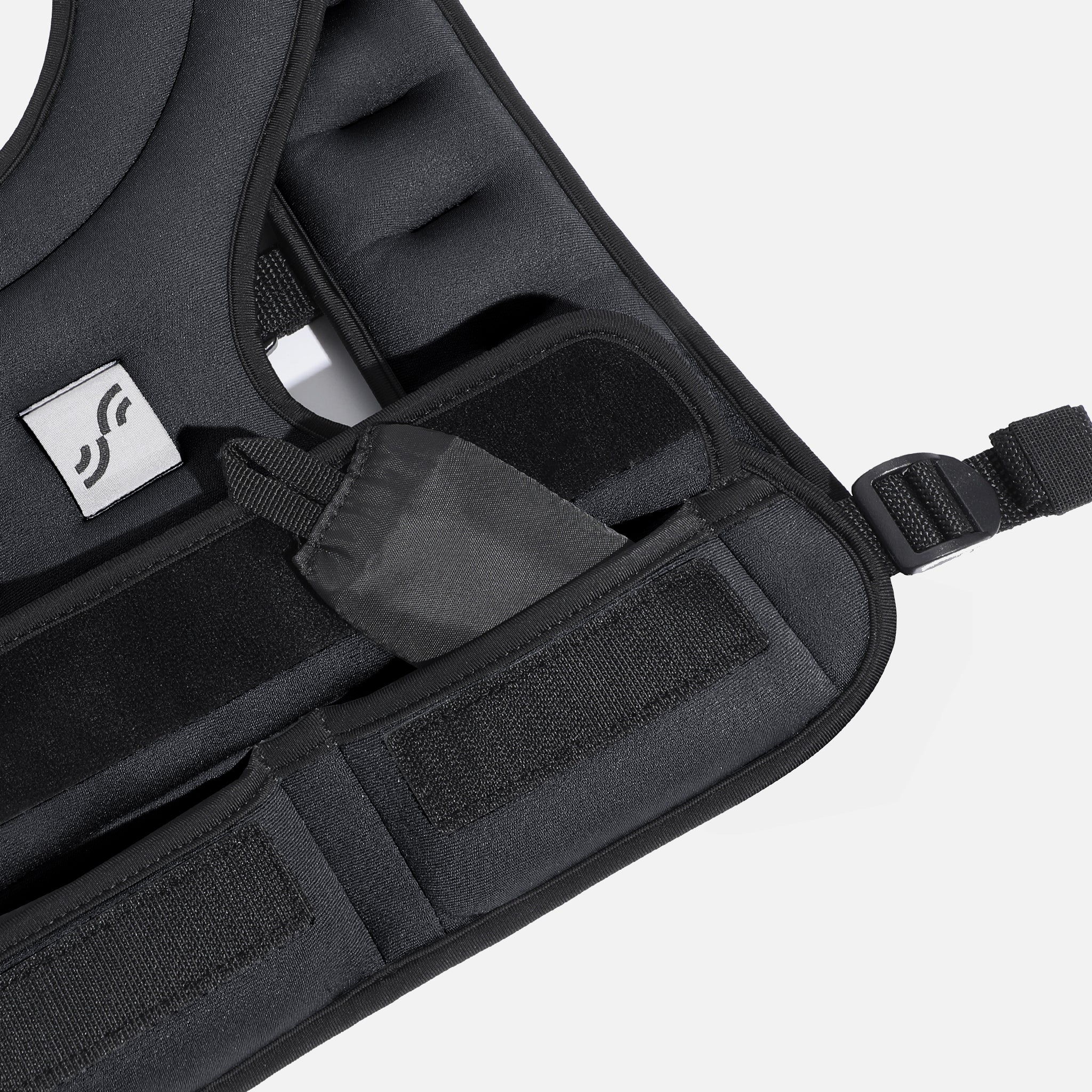sportneer-wearable-weights-gewichtsweste-6-10-lbs-schwarz-verstellbar image 5