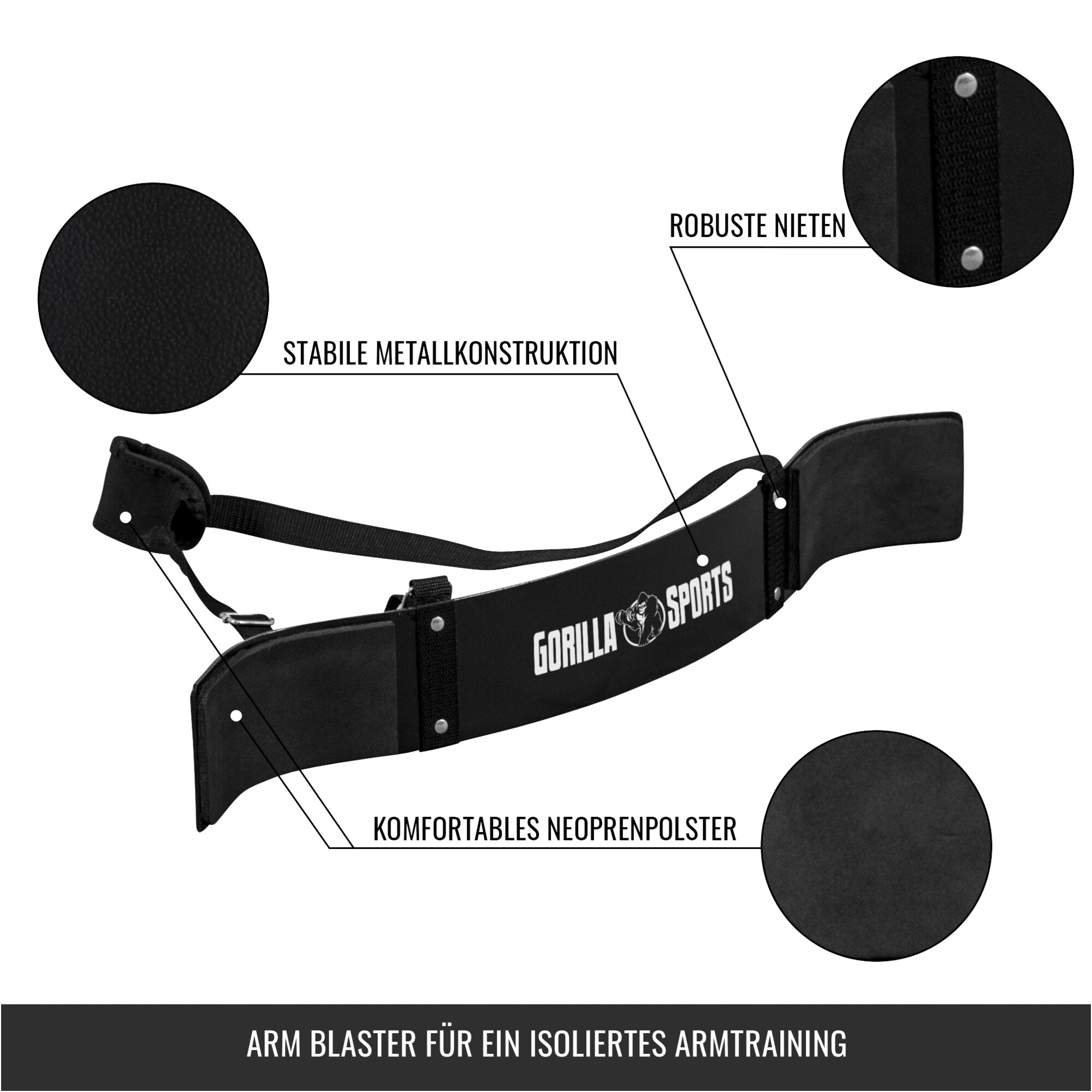 gorilla-sports-e-series-arm-blaster-bizepstrainer-schwarz image 7