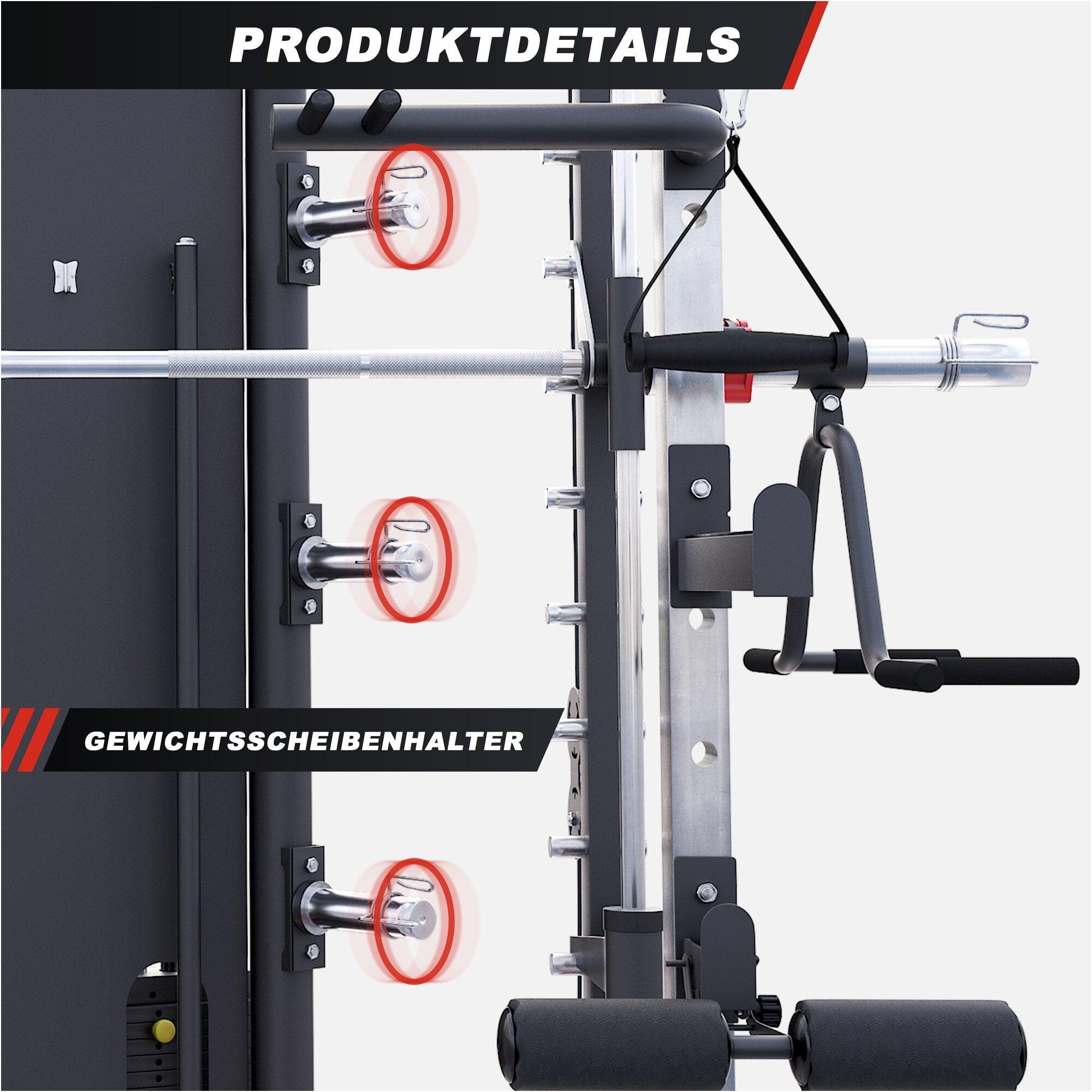 gorilla-sports-e-series-smith-machine-multipresse-mit-gewichten image 7