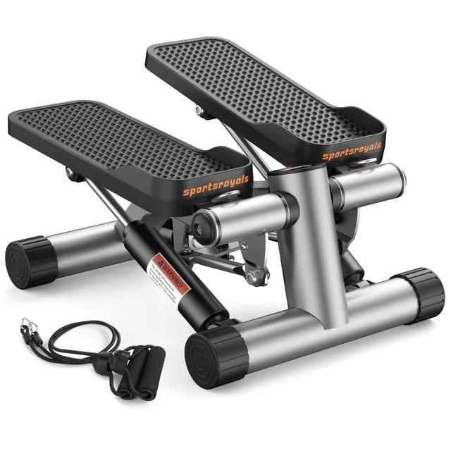 sportsroyals-stair-stepper-mini-stepper-schwarz-mit-b-ndern image 1