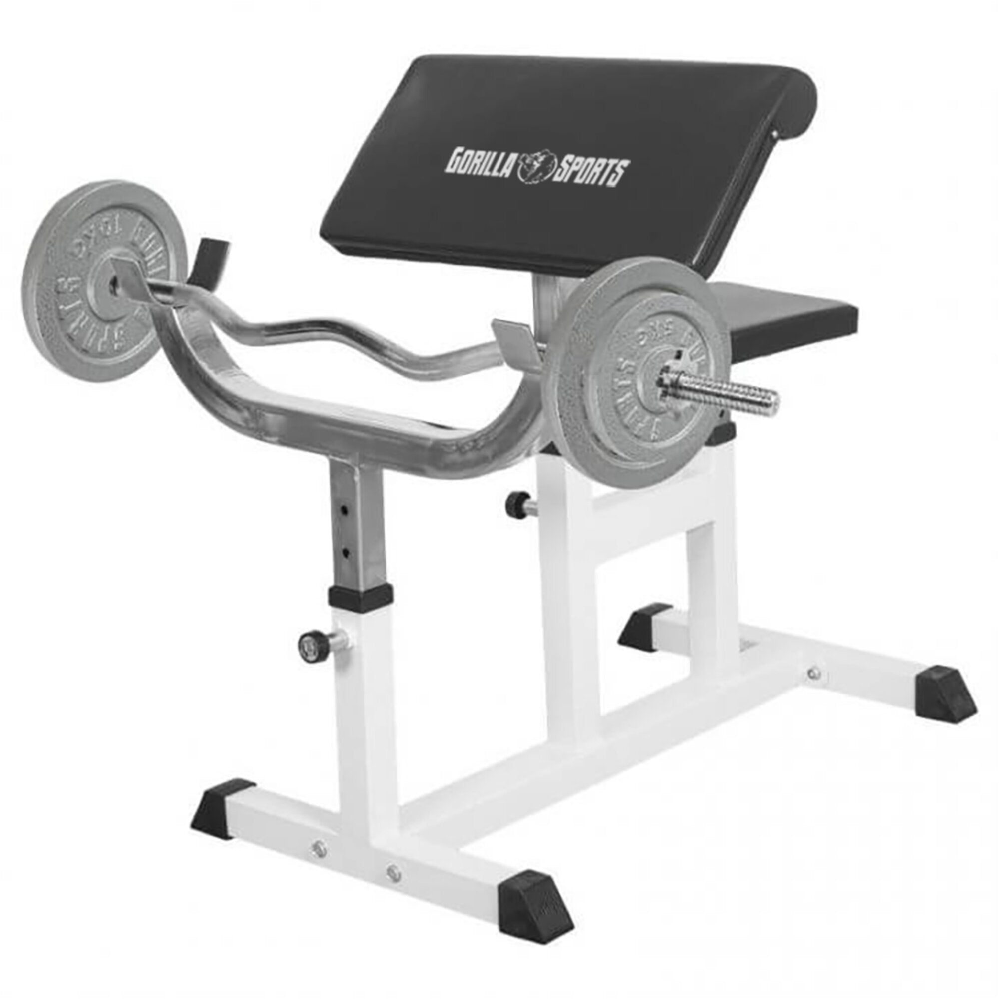 gyronetics-e-series-curlbank-verstellbar-mit-curlset-gusseisen-38-kg image 1