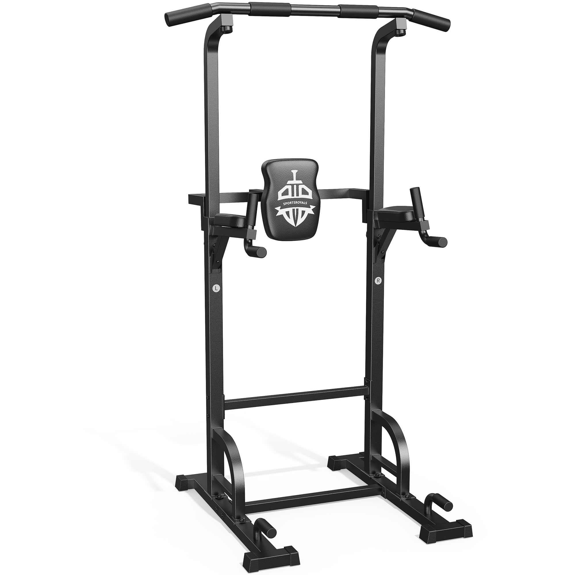 sportsroyals-power-towers-dip-station-klimmzugturm-schwarz-200-kg image 1