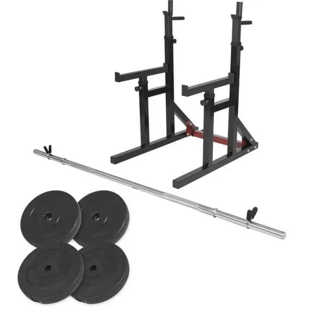 gyronetics-e-series-squat-rack-set-kniebeugenst-nder-langhantel image 1
