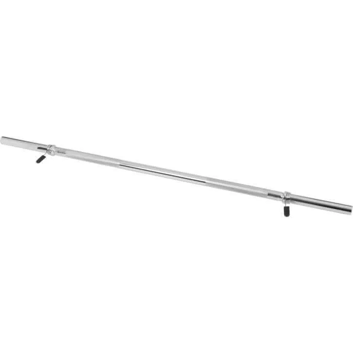 gyronetics-e-series-langhantel-120-cm-chrom-mit-federverschluss image 1