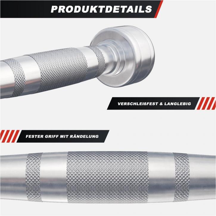 gyronetics-e-series-kurzhantel-chrom-2x1-kg-hantelset image 5