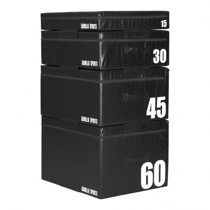 gyronetics-e-series-plyo-box-soft-jump-box-klett-30-cm-schwarz image 1