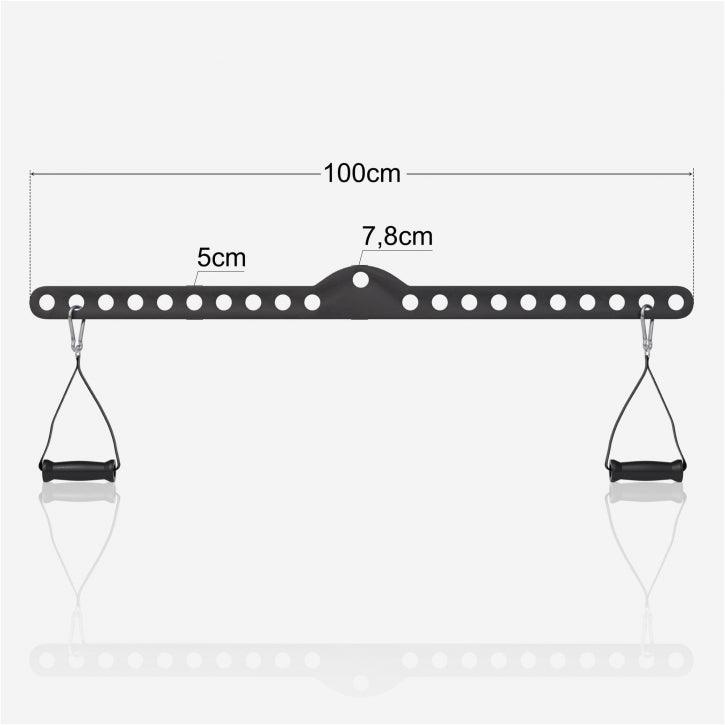 gyronetics-e-series-latzugstange-multi-bar-75-cm-schwarz image 7