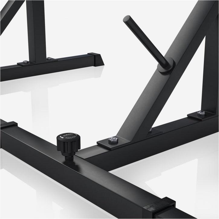 gyronetics-e-series-squat-rack-verstellbar-mit-ablage image 8