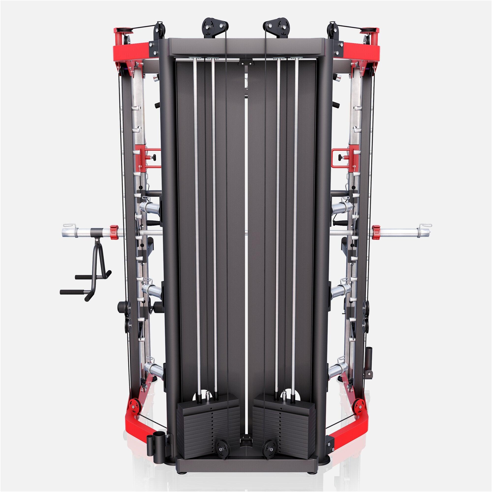 gorilla-sports-e-series-smith-machine-multipresse-mit-gewichten image 5