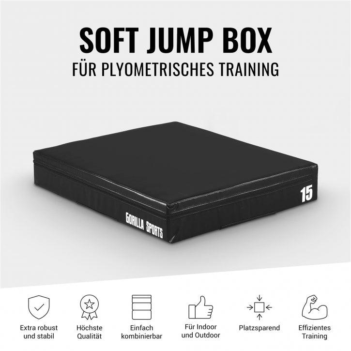 gyronetics-e-series-plyo-box-soft-jump-box-klett-30-cm-schwarz image 3