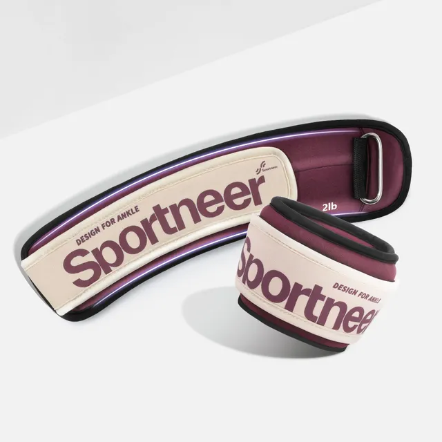 sportneer-curved-fu-gewichte-schwarz-1-lbs-x-2-kraft-ausdauer image 1