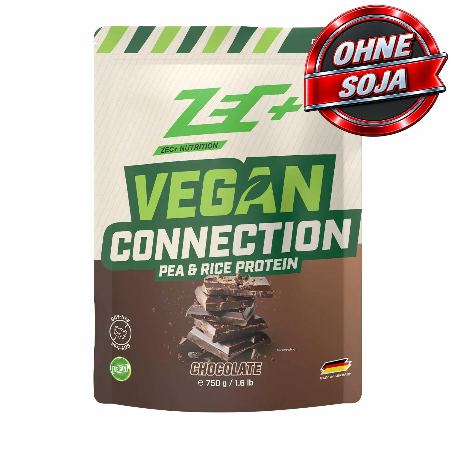 zec-vegan-connection-protein-750g-erdbeere-pflanzlich image 7