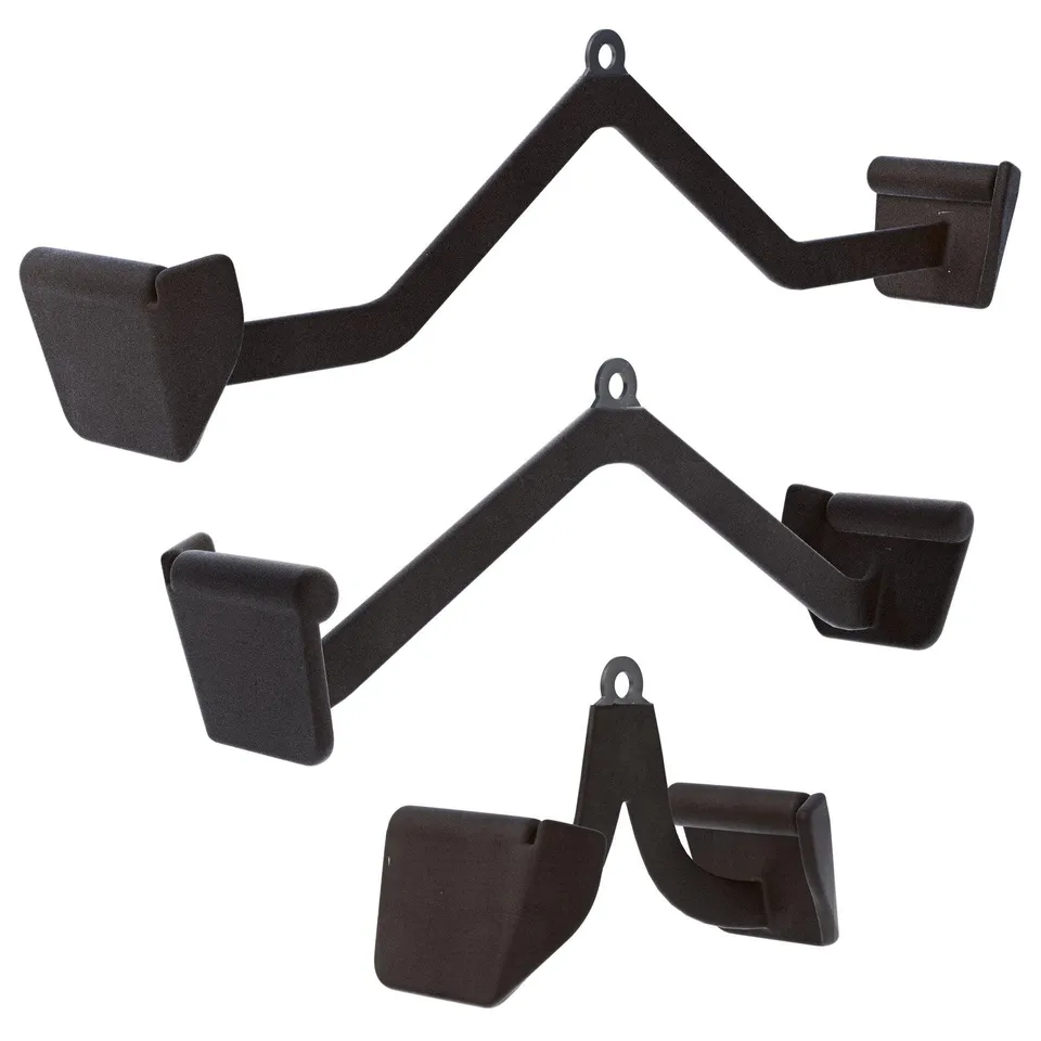 gorilla-sports-e-series-latzugstange-gummi-72-cm-schwarz image 1