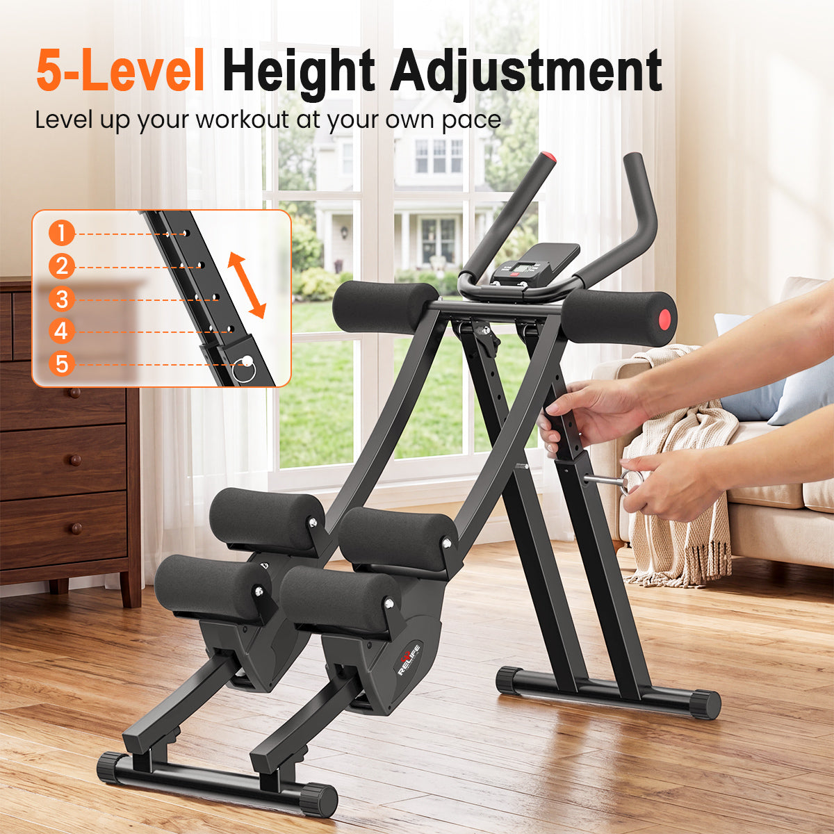 relife-ab-roller-bauchtrainer-klappbar-5-stufen image 4