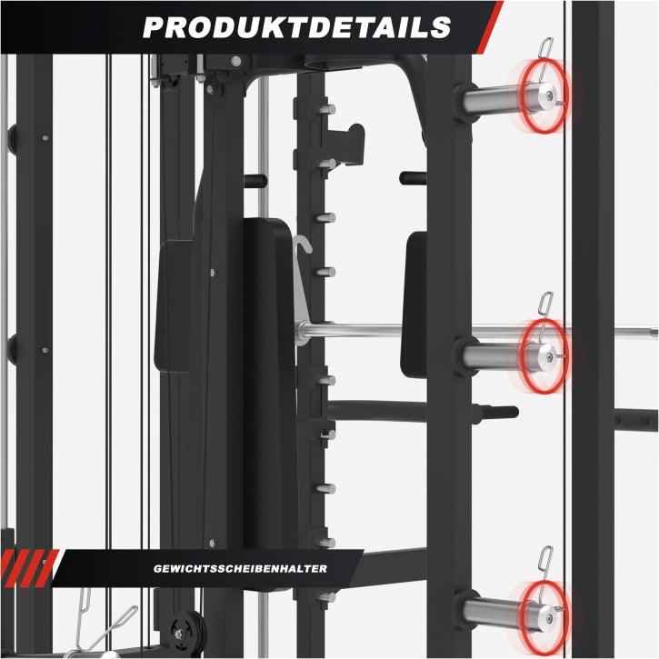 gyronetics-e-series-smith-machine-multipresse-schwarz image 3