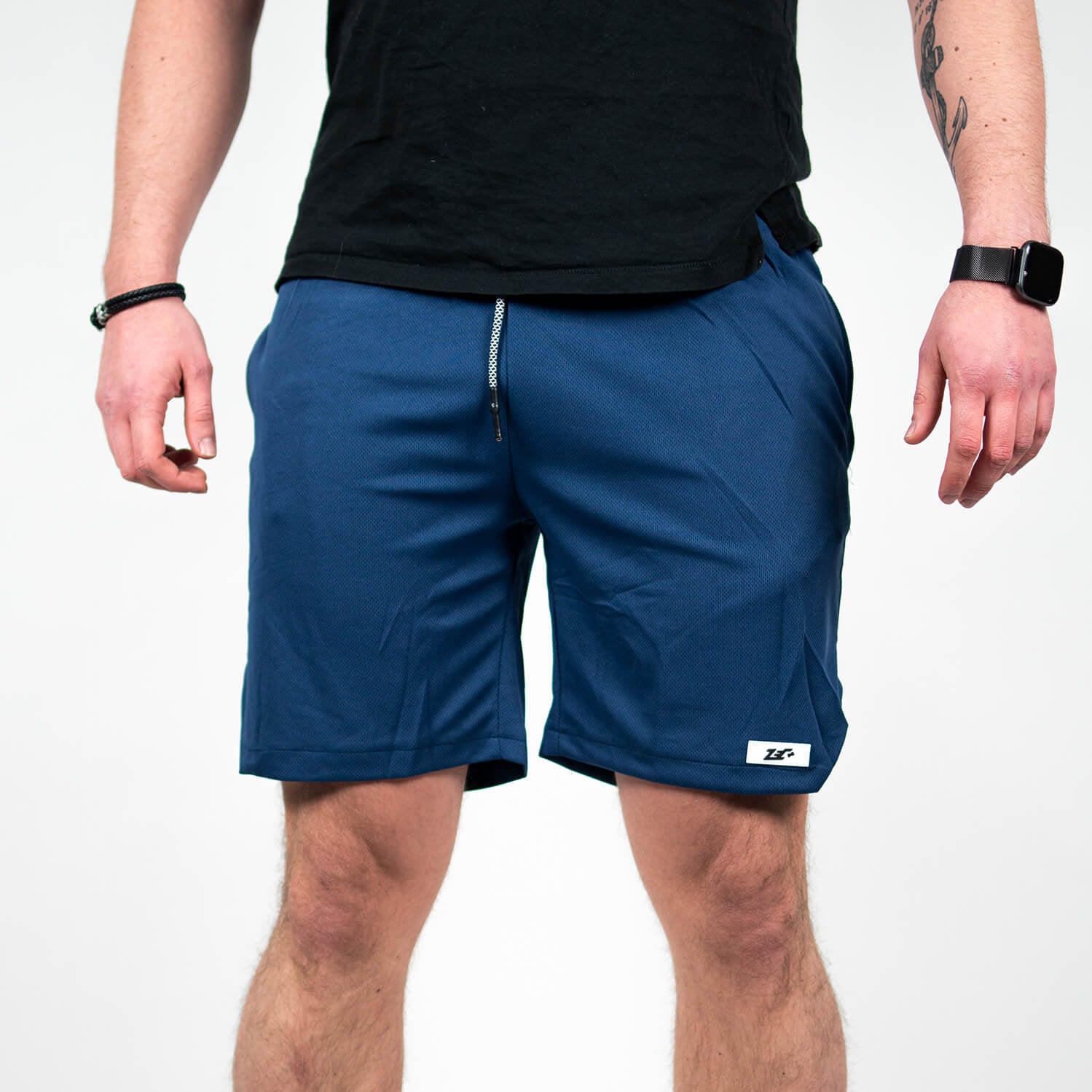 zec-dual-shorts-gr-e-m-schwarz-herren-sport-shorts image 1