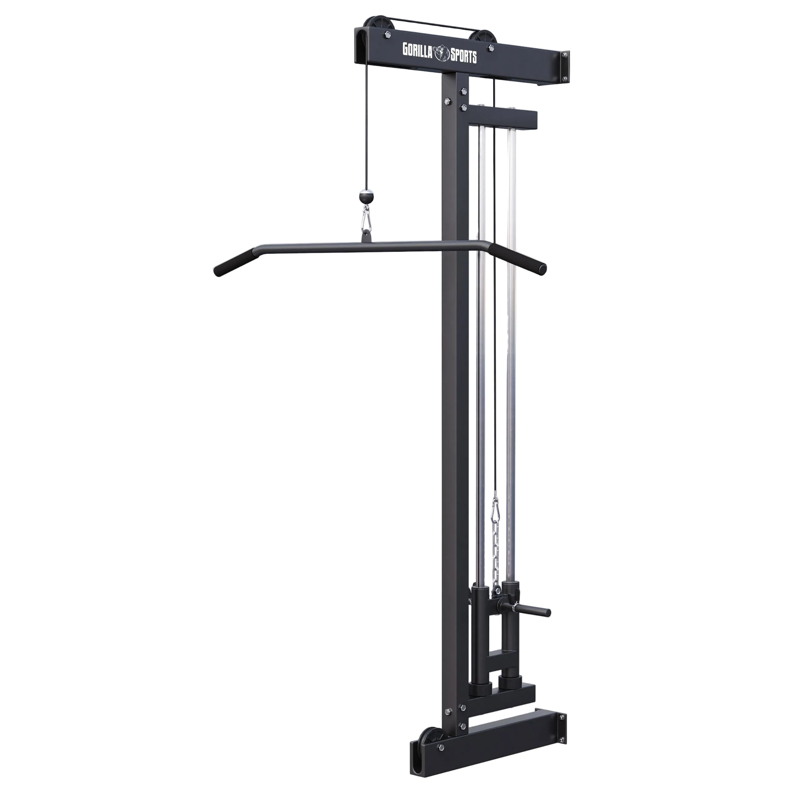 gyronetics-e-series-latzugturm-wand-kabelzug-schwarz-300-kg image 1